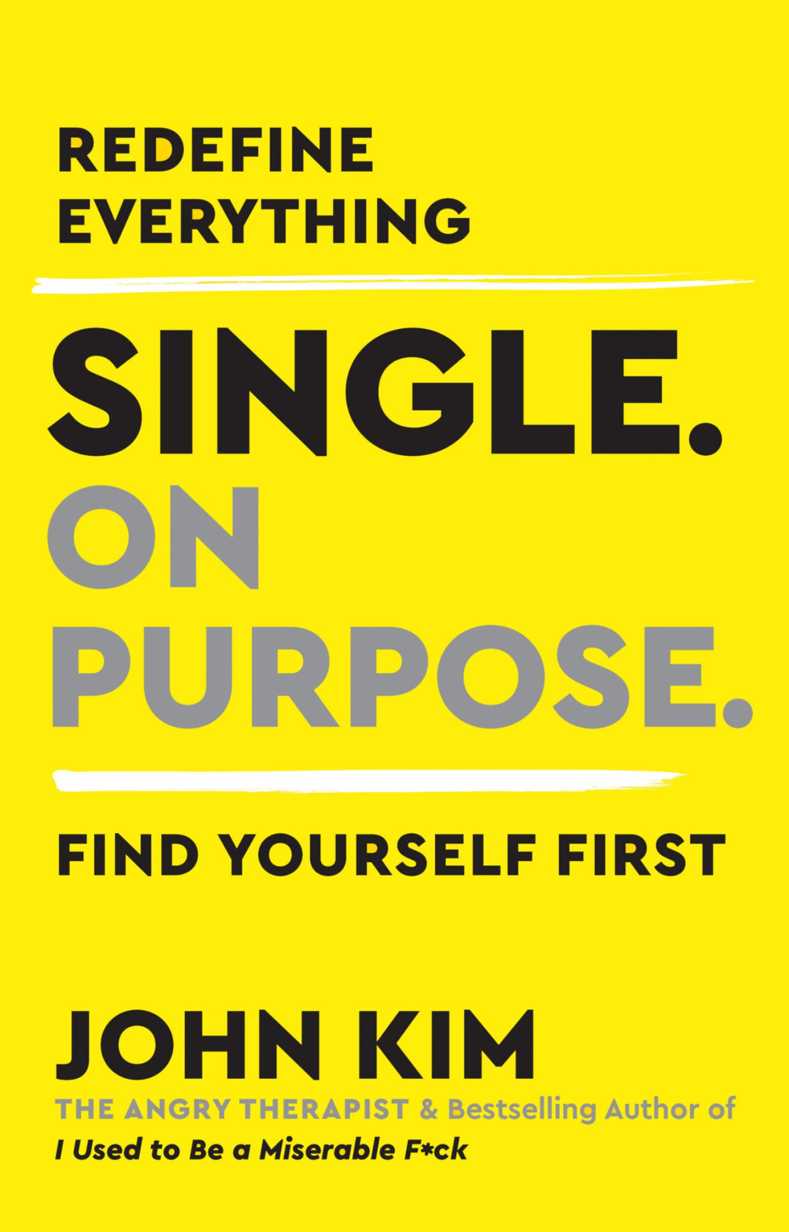Single on Purpose – John Kim